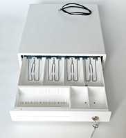 Tiroir-caisse métallique robuste Hongsheng HY335 335 mm avec interface RJ11 pour système de point de vente, commerce de détail, supermarché, restaurant, garantie 1 an