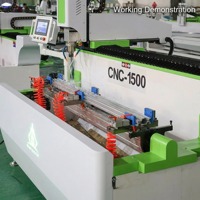Máquina CNC de Fresado y Perforación de Perfiles de Aluminio, Máquina Vertical Multifunción para Fabricación de Marcos de Puertas y Ventanas de Aluminio