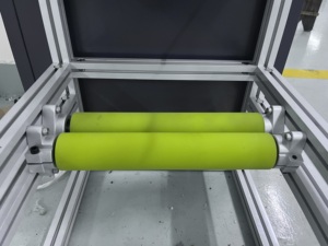 Auto Winding Two-layer Blown Film Machine Motor EVA/LDPE/PA/<strong>PLA</strong>/PVC/PP/PET/HDPE/LLDPE Processing 30kg/h Output Model KH-1803C - Product Image 5