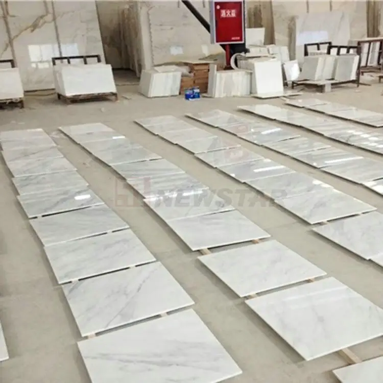 Chinese marble polished marble slabs 900*1800mm for room floor white marble floor tile