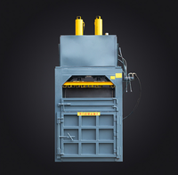 Compacteur de cartons hydraulique vertical mobile ; Machine de compactage pour petits déchets métalliques, cartons et canettes en aluminium