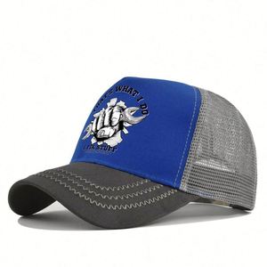 Gorra de béisbol trucker informal al por mayor con malla, gorras de béisbol personalizadas con logo, gorras de béisbol con diseño de animales - Product Image 6