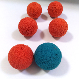 Nettoyage de tuyaux spéciaux eva de qualité supérieure, boules d'éponge en caoutchouc souple de 100mm - Product Image 2