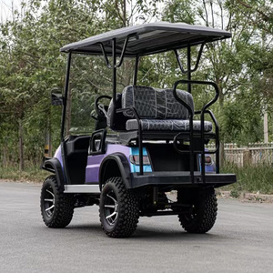 Mô hình mới phong cách 4 chỗ ngồi sang trọng điện Golf giỏ hàng giá nhà máy cạnh tranh Golf <span class=keywords><strong>Buggy</strong></span> off road Câu lạc bộ xe tuần tra xe - Product Image 4