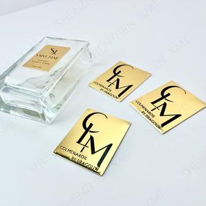 Etiqueta Adhesiva Personalizada OEM de Metal Dorado para Envases de Perfume, Logotipo de Marca Clásica de Etiqueta Privada para Botellas de Perfume - Product Image 6