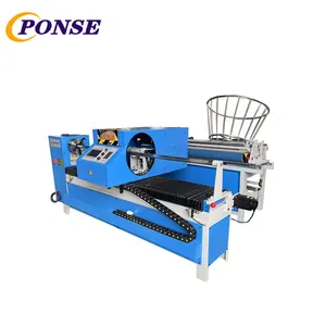 Ponse textile/cloth roll fabric cutting slitting machine