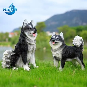 Vente directe usine : Statues de chien Berger <span class=keywords><strong>allemand</strong></span> grandeur nature en fibre de verre, figurines d'animaux mignonnes en résine - Product Image 5