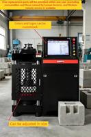 2000kN Cube and Cylinder Pressure Testing Machine High Precision Computer Controlled Concrete Compression Tester ASTM Standard