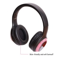 Casque d'écoute sans fil mobile Design de mode Casque d'écoute Disco et émetteur de casque