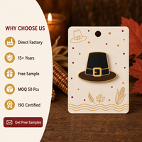 Broches de chapeau de pèlerin, épingles de revers, bijoux de Thanksgiving, badges métalliques en gros, épingles personnalisées en émail souple, usine OEM