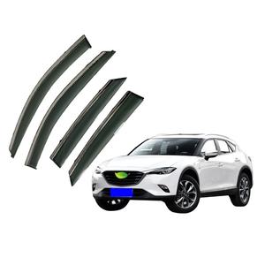 Accesorios Exteriores para Auto MAZDA CX4 2016-2019, Visera para Puerta de Coche Negra Inyectada, Deflector de Ventana, Protectores de Lluvia - Product Image 1