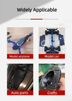 Tubo de Fibra de Carbono 3K Personalizado, 1-50 mm de Diámetro Exterior, Ligero, Alta Resistencia, Bajo MOQ, Muestra Gratuita para Drones, Coches RC, Pesca Telescópica