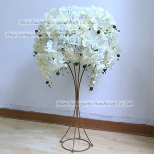 LFB1533-mesa de centro de mesa con flores de peonía, decoración de boda para todo tipo de eventos - Product Image 6