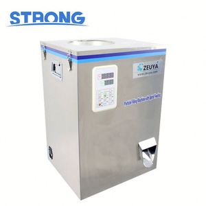 1-100g Spiral Tea Herb Granule Dried Fruit Nuts Pepper Chili Candy Snack Screw Weighing <b>Filling</b> Machine 200g - Product Image 1