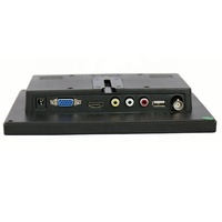 Monitor LCD ZHIXIANDA 8 Inci Penjualan Langsung Pabrik, Monitor CCTV Mini HD Dengan Input AV VGA BNC USB HD