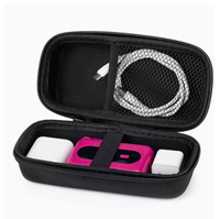 Étui à outils personnalisé en EVA, coque rigide antichoc, sac pour batterie externe, boîte d'organisation pour appareils électroniques, pochette de rangement numérique 3C, OEM 18/7/7cm