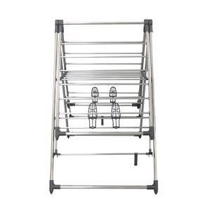 Séchoir à <span class=keywords><strong>linge</strong></span> en acier inoxydable personnalisé, pliable, robuste, pour intérieur et extérieur - Product Image 1