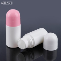 Bola desodorante gel plástico 60ml, massagem medicinal, rolo de desodorante em garrafa