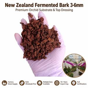 BEIYOU Scaglie di Corteccia di Larice Fermentata della Nuova Zelanda per Orchidee, Substrato per Phalaenopsis e Dendrobium da Esterno - Product Image 1