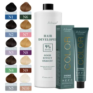Custom Manufacturer Hair Color Cream Natural Organic OEM Brand Permanent Fashion Argan Oil Hair Dye Cream