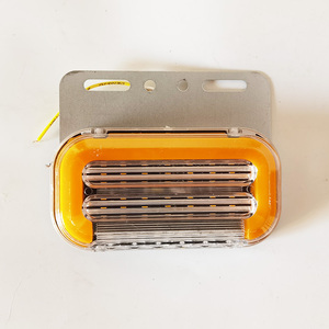 ไฟเลี้ยวข้างรถพ่วงแบบยูนิเวอร์แซล 24V LED กันน้ำ พร้อมไฟส่องพื้น - Product Image 6