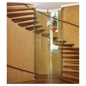 Prima hiện đại trang trí nội thất cầu thang thương mại Tùy chỉnh xoắn ốc cầu thang cư trú trong nhà gỗ Tread <span class=keywords><strong>sprical</strong></span> cầu thang - Product Image 1