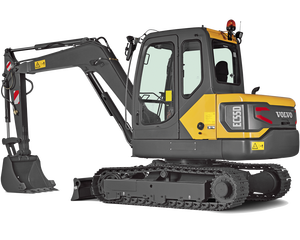 VOLVO-excavadora de orugas pequeña EC55D, 5 toneladas, venta en México, UAE, Rusia, Max, Colombia, Chile y Australia - Product Image 1