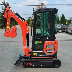 Mini-excavatrice de 1,5 tonne pour la construction et l'aménagement paysager, à chenilles hydrauliques - Product Image 5