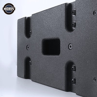 Réseau audio professionnel 2x10 pouces configuration dj réseau linéaire extérieur compact