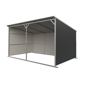 Tùy chỉnh-thiết kế dễ dàng xây dựng prefab Kết Cấu Thép chăn nuôi nơi trú ẩn kim loại nặng gia súc nơi trú ẩn ASTM hàn cắt q345 lớp - Product Image 2