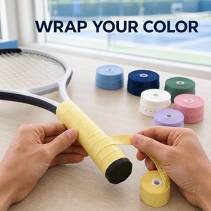 Cinta <span class=keywords><strong>de</strong></span> Agarre <span class=keywords><strong>de</strong></span> Poliuretano Laminado Perforado en Tonos <span class=keywords><strong>Pastel</strong></span> para Raquetas <span class=keywords><strong>de</strong></span> Tenis <span class=keywords><strong>de</strong></span> Mesa y Pesca, Absorbente <span class=keywords><strong>de</strong></span> Sudor, Antideslizante, Vitaspace - Product Image 5