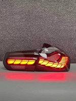 Feux arrière LED style GTS pour voiture, 2013-2018, M3 320 325i, feux arrière fumés pour BMW F30 F35 F80