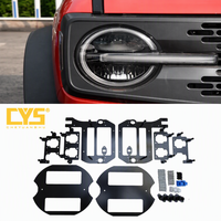 Support de fixation avant en acier CYS pour projecteurs de voiture, compatible avec les modèles Bronco 2021-2023