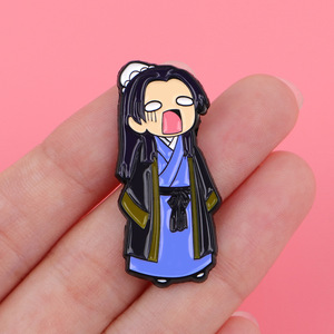 Pin Metálico de Alta Calidad con Diseño de Personaje de Anime <span class=keywords><strong>Maomao</strong></span>, Estilo Nuevo, al por Mayor - Product Image 2