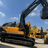 Excavatrice sur chenilles Hyundai 305LC-9T d'occasion, d'origine coréenne, avec peu d'heures de fonctionnement, modèle Hyundai 305 305lc 305 305-9