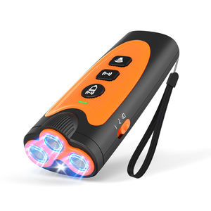 Tize 최신 초음파 개 훈련 좋은 행동 장치 개 수피 제어 리 펠러 개 손전등으로 음파 억제 - Product Image 1