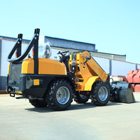 Chargeuse sur pneus compacte à prix d'usine pour travaux agricoles et de construction, certifiée CE