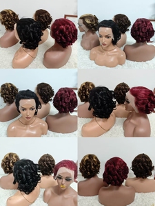 Promotion Letsfly : Perruques sans colle à dentelle transparente, ondulations lâches, 10, 12, 14, 16 pouces, perruques frontales 13x4 en dentelle, 100% cheveux humains, vente en gros - Product Image 2