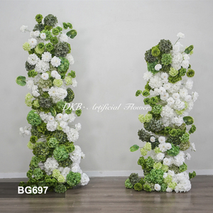 Flores de Rosa de Seda Blancas y Rosas de Alta Calidad DKB, las Más Vendidas, para Decoración de Bodas, Decoración con Flores de Seda Artificiales - Product Image 3