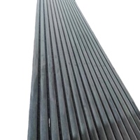 Panneau acoustique en bois semi-circulaire recouvert de daim de couleur personnalisée Akupanel pour studio et intérieur commercial