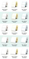 Étiquettes thermiques directes 2*1 pour codes à barres UPC, adresses, perforées et compatibles avec les imprimantes d'étiquettes de bureau Rollo, Zebra et autres