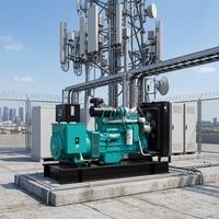 Groupe électrogène diesel CUMINS 100KW 125KVA à châssis ouvert triphasé 50Hz/60Hz pour alimentation de secours industrielle