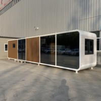 Maison préfabriquée Apple Cabin Capsule, maison modulaire Apple Pod Space Capsule, mini-maison préfabriquée, luxueuse et confortable
