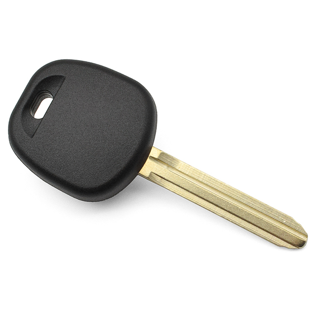 Black Replacement Car Key Case Ignition Transponder Key Shell Fob Uncut Blade Blank Vehicle Keys
