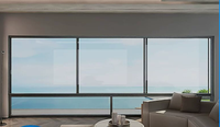 Ventanas Corredizas de Doble Vidrio de Fábrica, Ventana Corrediza de Aluminio y Vidrio con Mosquitera Residencial para Casa