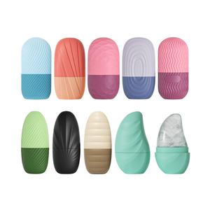 Cuidado DE LA PIEL Mini rodillo de hielo facial Enfriamiento Masaje facial Terapia de frío congelado Molde de hielo Rodillo de hielo de silicona para cara y ojos - Product Image 6