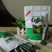 Café Vert Minceur Naturel OEM/ODM, Café Instantané Détoxifiant Sûr, Café Moulu Certifié HALAL ISO KOSHER