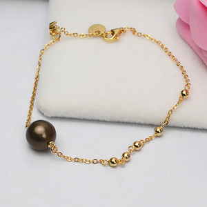 Pulsera de Plata S925 para Mujer, Joyería de Perlas DIY Exquisita con Cuentas con Orificio y Bandeja Vacía, Accesorio Elegante Hecho a Mano 548 - Product Image 4