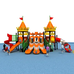 Amusement Castle Slide Outdoor Playground Equipment Children's Entertainment Park Play Sets