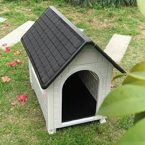 Moden - Casa para Perros de Plástico PP al por Mayor, con Techo Tipo Toca de Árbol, Impermeable, con Base Bloqueable y Techo Desmontable para Perros de Exterior - Product Image 4